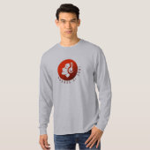 DIE LANGE HÜLSE W/LOGO DER MÄNNER T-Shirt (Vorne ganz)