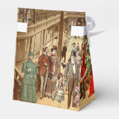 Die lange Liste des Weihnachtsmannes Geschenkschachtel (Rückseite)