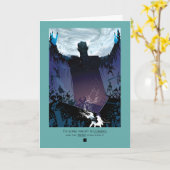 Die lange Nacht kommt Karte (Gelbe Blume)