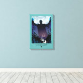 Die lange Nacht kommt Leinwanddruck (Insitu (Holzboden))