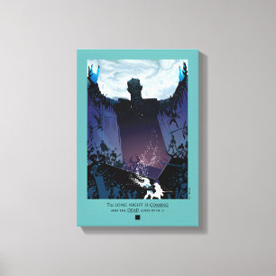 Die lange Nacht kommt Leinwanddruck