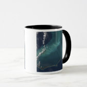 Die lange schmale Eleuthra-Insel der Bahamas Tasse (VorderseiteRechts)