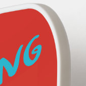 Die lange und Kurze Dackel Pickleball Schläger (Linke Seite)