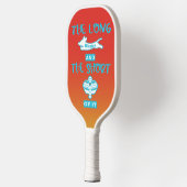 Die lange und Kurze Dackel Pickleball Schläger (Links)