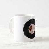 Die langsamen tartan Tardigraden Single Kaffeetasse (Vorderseite Links)