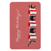 Die längste Katze der Welt Magnet (Vertikal)