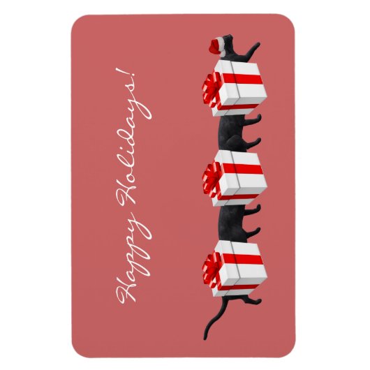 Die längste Katze der Welt Magnet (Vertikal)