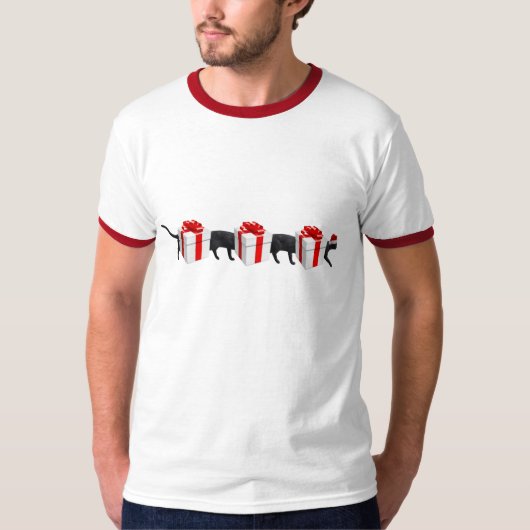 Die längste Katze der Welt T-Shirt (Vorderseite)
