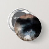Die längste nächtliche Wintersolstik Kunst Button (Vorne & Hinten)