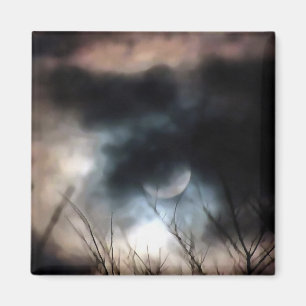 Die längste nächtliche Wintersolstik Kunst Magnet