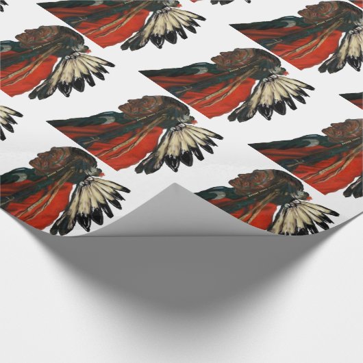 DIE LÄNGSTE SPUR GESCHENKPAPIER (Ecke)