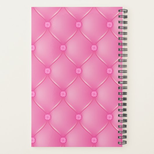 Die Lash O' Clock | Lash Tech Typografy Planner Planer (Rückseite)