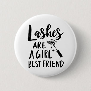 Die Lashes sind die Hauptgerichte, die sich in der Button
