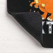 Die Lassend machen Frau Aussterben Dinosaurier-Bew Mousepad (Ecke)