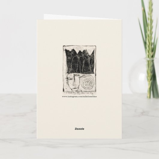 Die Last des Selbst Karte (Rückseite)