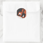 "Die Laster des Teufels" Aufkleber (Tasche)