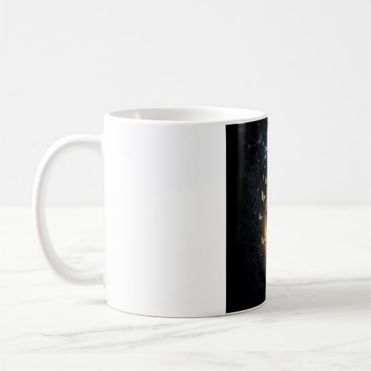 Die Laterne des Lampenanzünders — Kaffeetasse (Links)