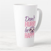 Die Latte beeilt sich nicht, glücklich zu sein, mi Milchtasse (Rechte Ecke)