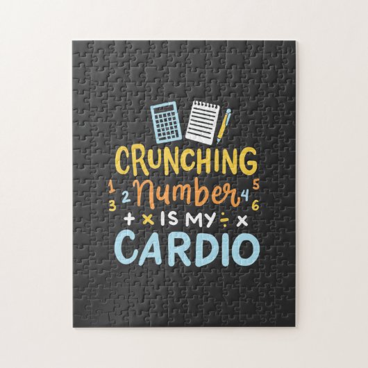 Die laufende Nummer des Buchhalters ist mein Cardi Puzzle (Vertikal)