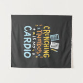 Die laufende Nummer des Buchhalters ist mein Cardi Wandteppich (Vorderseite (Horizontal))