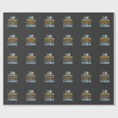 Die laufende Nummer ist mein Cardio Geschenkpapier (Flach)