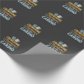 Die laufende Nummer ist mein Cardio Geschenkpapier (Ecke)