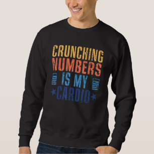 Die laufende Nummer ist meine aktuelle Cardio-Buch Sweatshirt