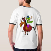 Die laufende Schlange (Ide Zmija) 02 T-Shirt (Schwarz voll)