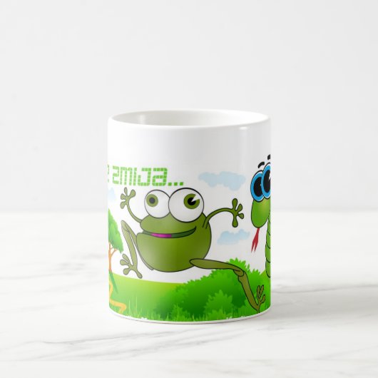 Die laufende Tasse der Schlangen-(Ide Zmija) (Mittel)