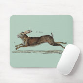 Die laufenden Hasen bei Ostern Mousepad (Mit Mouse)