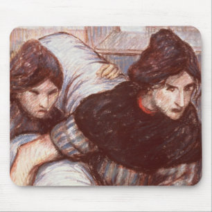 Die Laundresses, 1898 (Pastell auf Leinwand) Mousepad