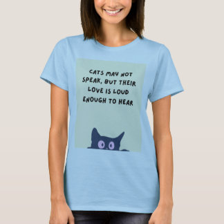 Die laute Liebe der Katzen T-Shirt