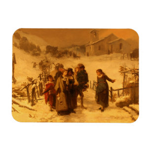Die Lawine (von Gerolamo Induno) Magnet