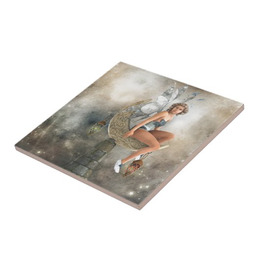 Die Lazy Moon Fairy Fliese (Seite)