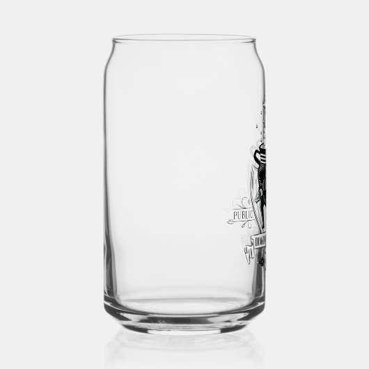 DIE LEAKY CAULDRON™-Shop-Grafik Dosenglas (Rechts)