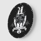 DIE LEAKY CAULDRON™-Shop-Grafik Große Wanduhr (Winkel)
