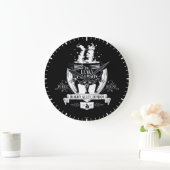 DIE LEAKY CAULDRON™-Shop-Grafik Große Wanduhr (Zuhause)