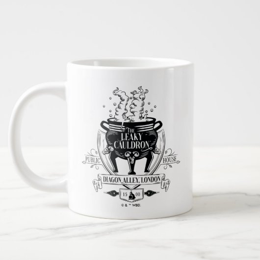 DIE LEAKY CAULDRON™-Shop-Grafik Jumbo-Tasse (Links)