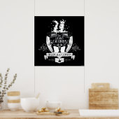 DIE LEAKY CAULDRON™-Shop-Grafik Poster (Küche)