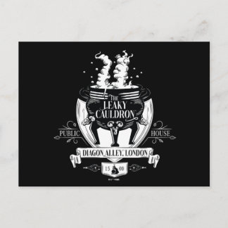 DIE LEAKY CAULDRON™-Shop-Grafik Postkarte