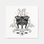 DIE LEAKY CAULDRON™-Shop-Grafik Serviette (Vorderseite)