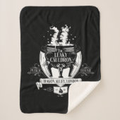 DIE LEAKY CAULDRON™-Shop-Grafik Sherpadecke (Vorderseite)