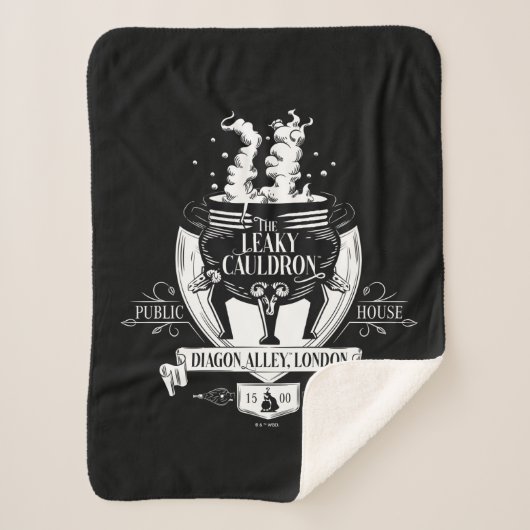 DIE LEAKY CAULDRON™-Shop-Grafik Sherpadecke (Vorderseite)