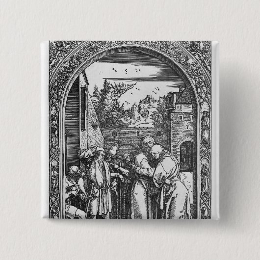 Die "Leben der Jungfrau" Reihe Button (Vorderseite)