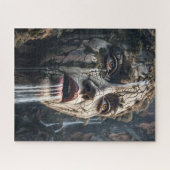 Die lebende Klippe des ewigen Wassers Puzzle (Horizontal)
