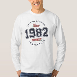 Die lebende Legende 1982 gealtert bis zur Perfekti T-Shirt