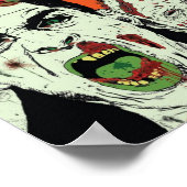 Die lebenden toten Zombien Poster (Ecke)