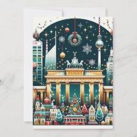 Die lebendige Berlin Holiday Wonders Card