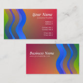 Die lebendige Colorss Business Card Visitenkarte (Vorne/Hinten)