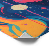 Die lebendige Essenz der Frau Poster (Ecke)